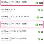 Visa LINE Payカードで住民税を分割支払いした時のポイント還元