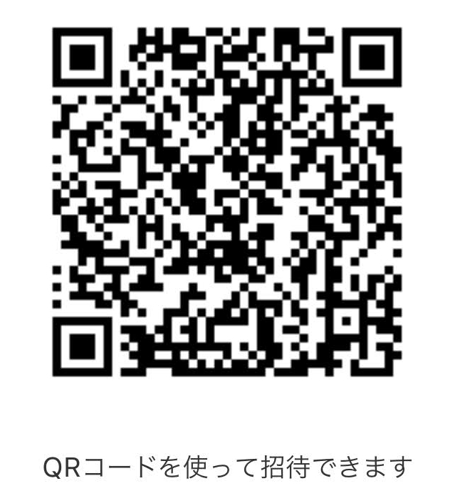メルカード招待QRコード