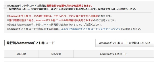 「ふるなび」でふるさと納税したら貰えるAmazonギフト券