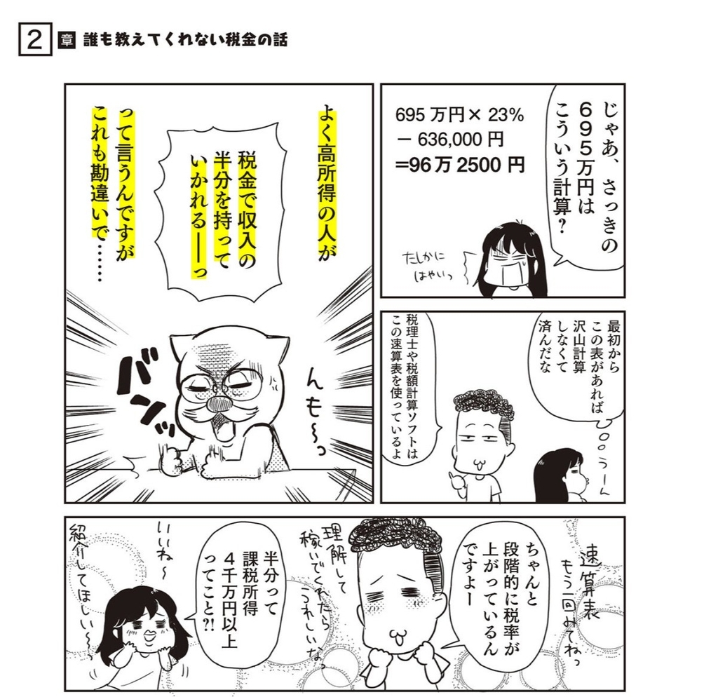 高収入の人が税金で収入の半分を持っていかれるというのは勘違い?
