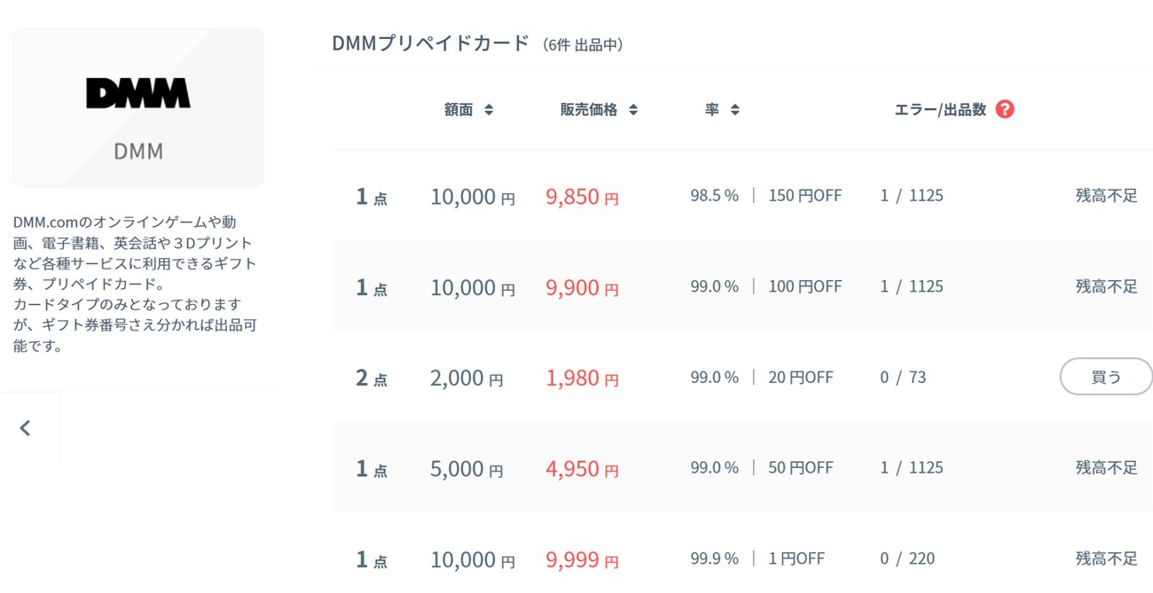 DMMポイントを約２０％安く購入して課金をお得にする裏技