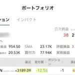 米国株空売り後の口座状態