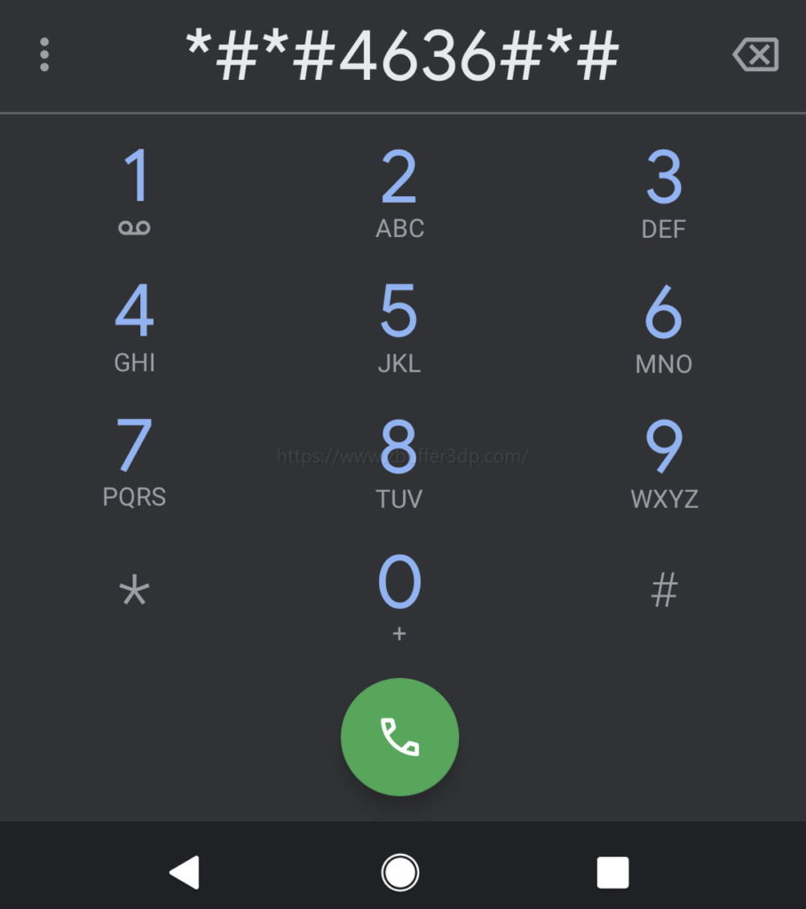 Android隠しコマンド「*#*#4636#*#*」