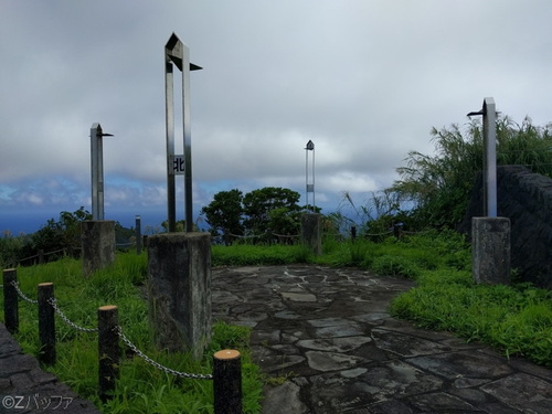 尾山展望公園の謎のオブジェ