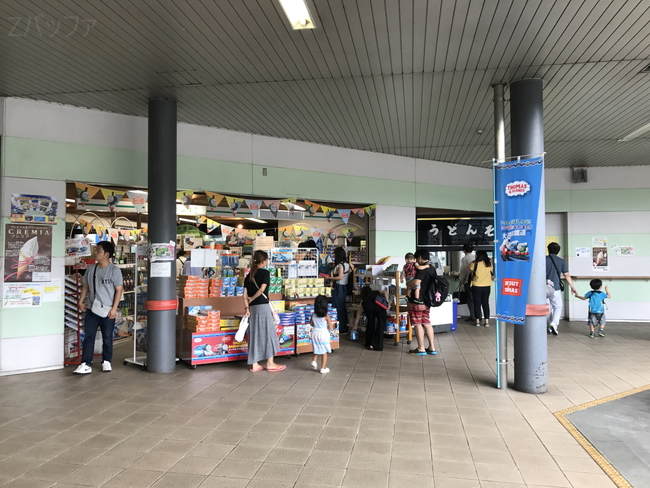千頭駅の様子