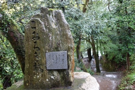 こおろぎ橋と書かれた石碑