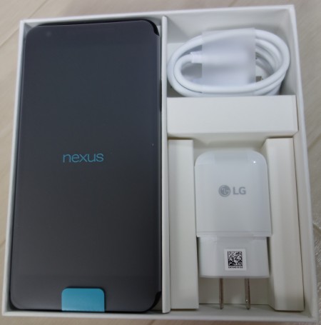Nexus５Xの付属品
