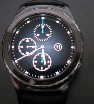 スマートウォッチ Gear S2 Classicのデザインをクロノグラフに変更