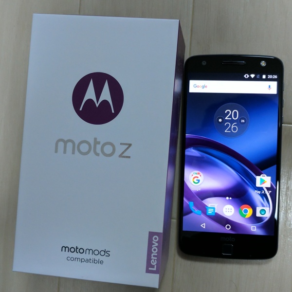 Moto Z開封