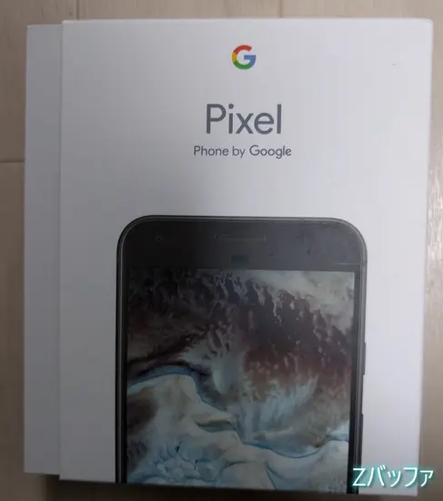 Google Pixelの箱
