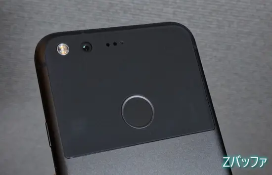 Google Pixelのカメラ部分のデザイン