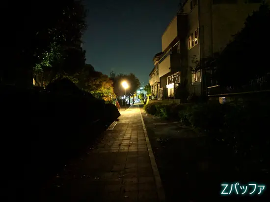 Google Pixelカメラでの夜景写真
