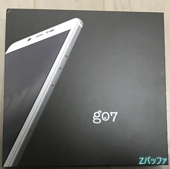 gooスマホg07の箱