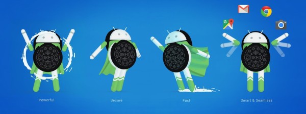 Android8.0Oreoのロゴ