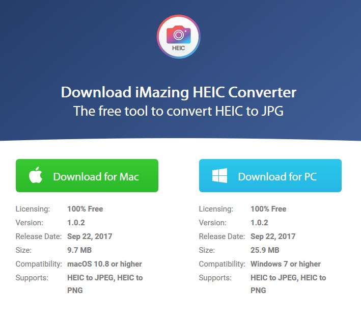 iMazing HEIC Converter