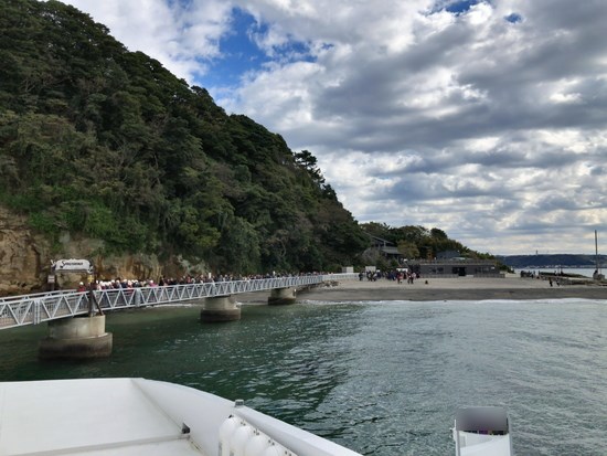 猿島の浅橋