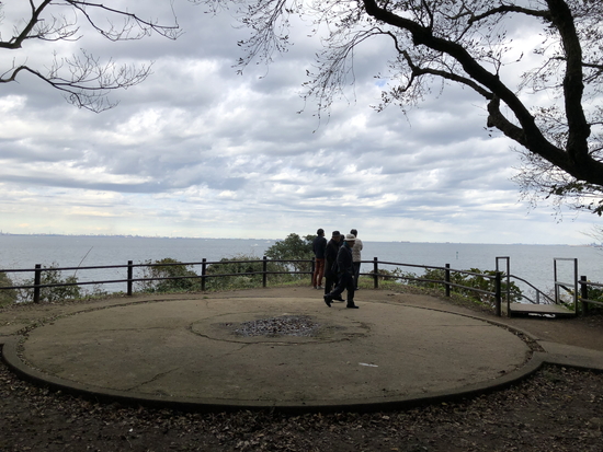 猿島の砲台跡