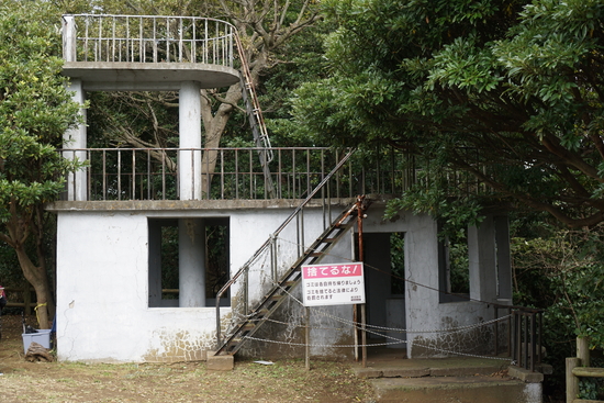 猿島の展望台 猿島の展望台