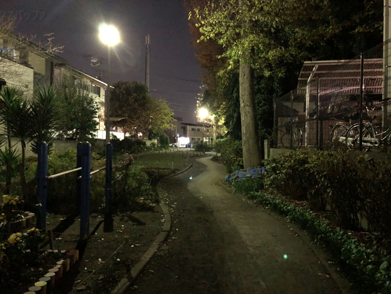 iPhone Xのカメラで撮影した夜景