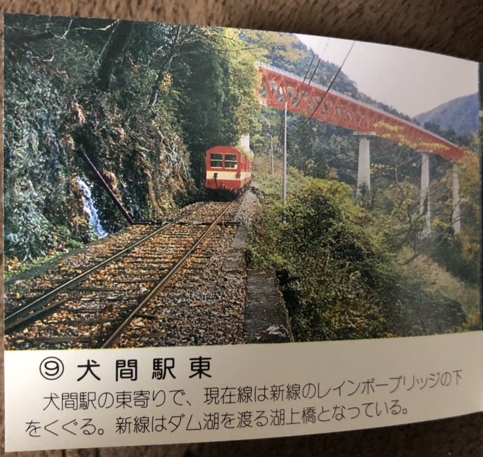 犬間駅からレインボーブリッジ下の旧線を走る大井川鉄道の列車