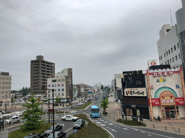 JR勝田駅周辺の景色