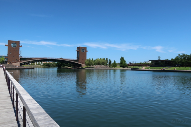 富山県の富岩運河環水公園