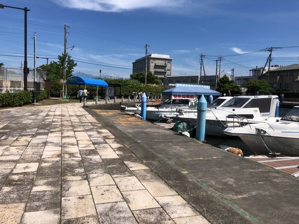 岩瀬カナル会館の船乗場