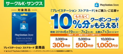 キャンペーンを利用してPSNカードを安く購入