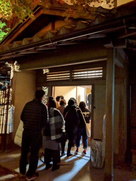 瑠璃光院内部への入り口