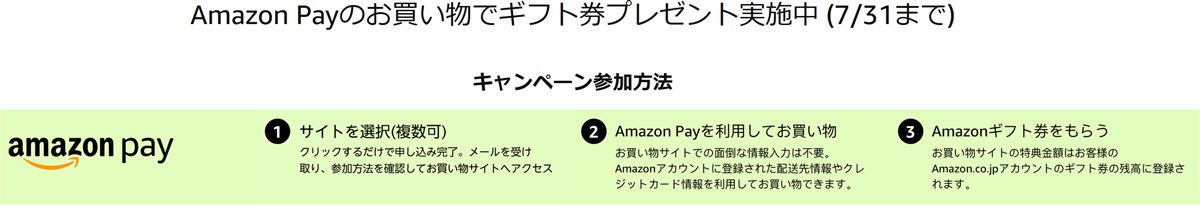 AmazonPayの支払いで15%還元